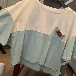 Amazon slightly cropped t shirt